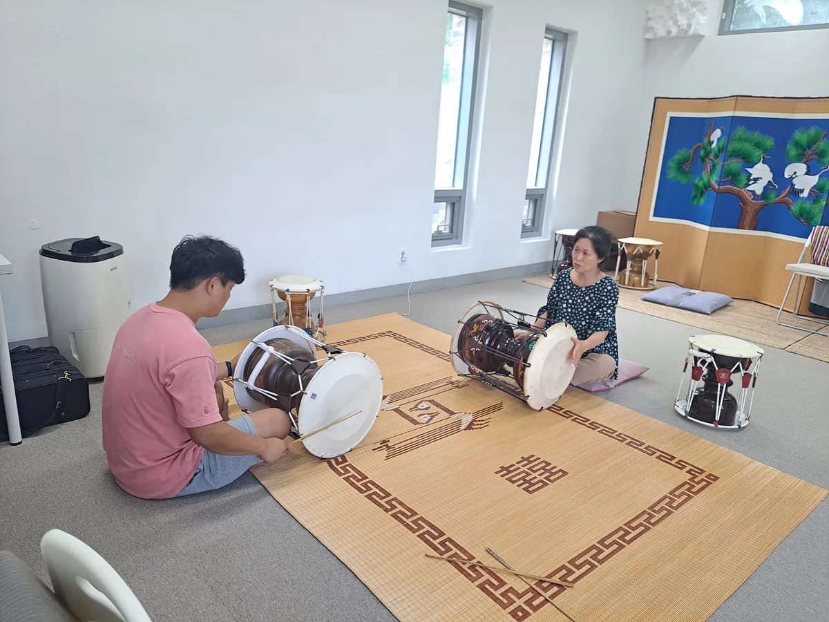 국악 전공 입시 준비 — 실기 중심의 국악 입시를 위한 연습 장면