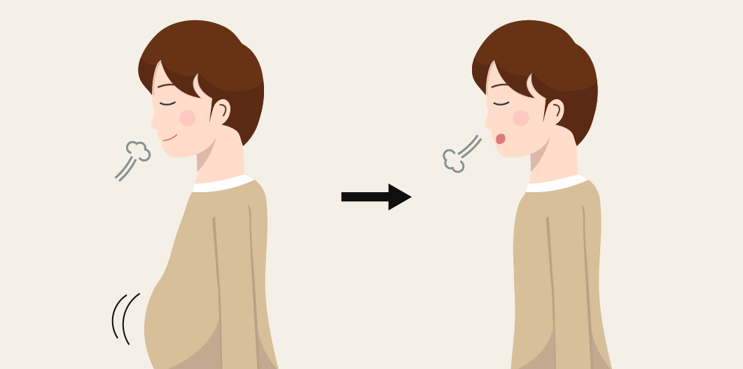 복식호흡 훈련 — 민요 수업에서 매 시간 시작하는 깊은 호흡